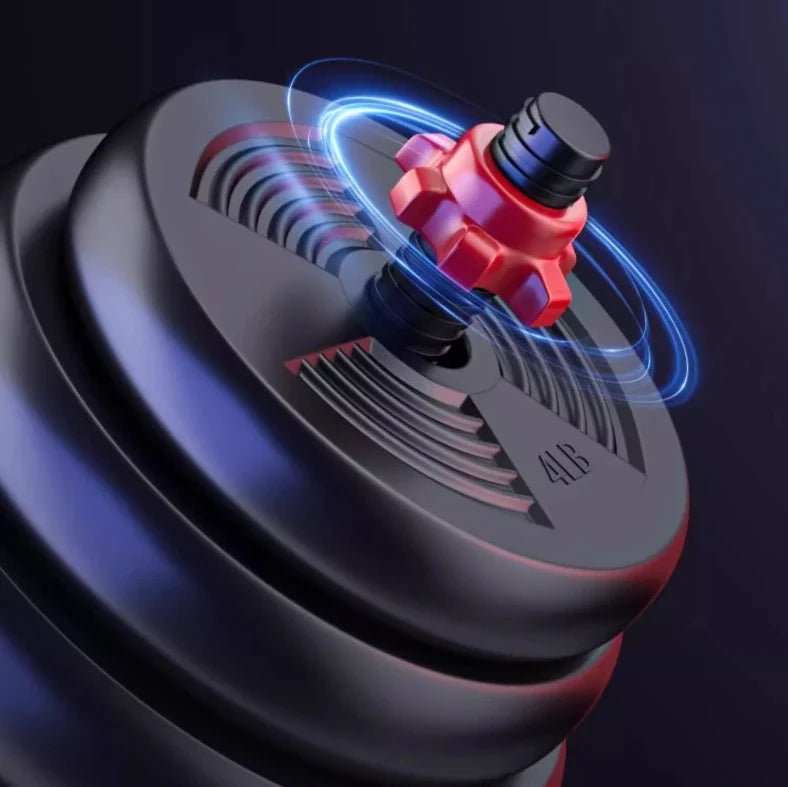 Adjustable Dumbbell & Barbell Set