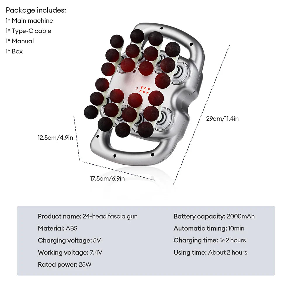 Rechargeable Muscle Massage Gun