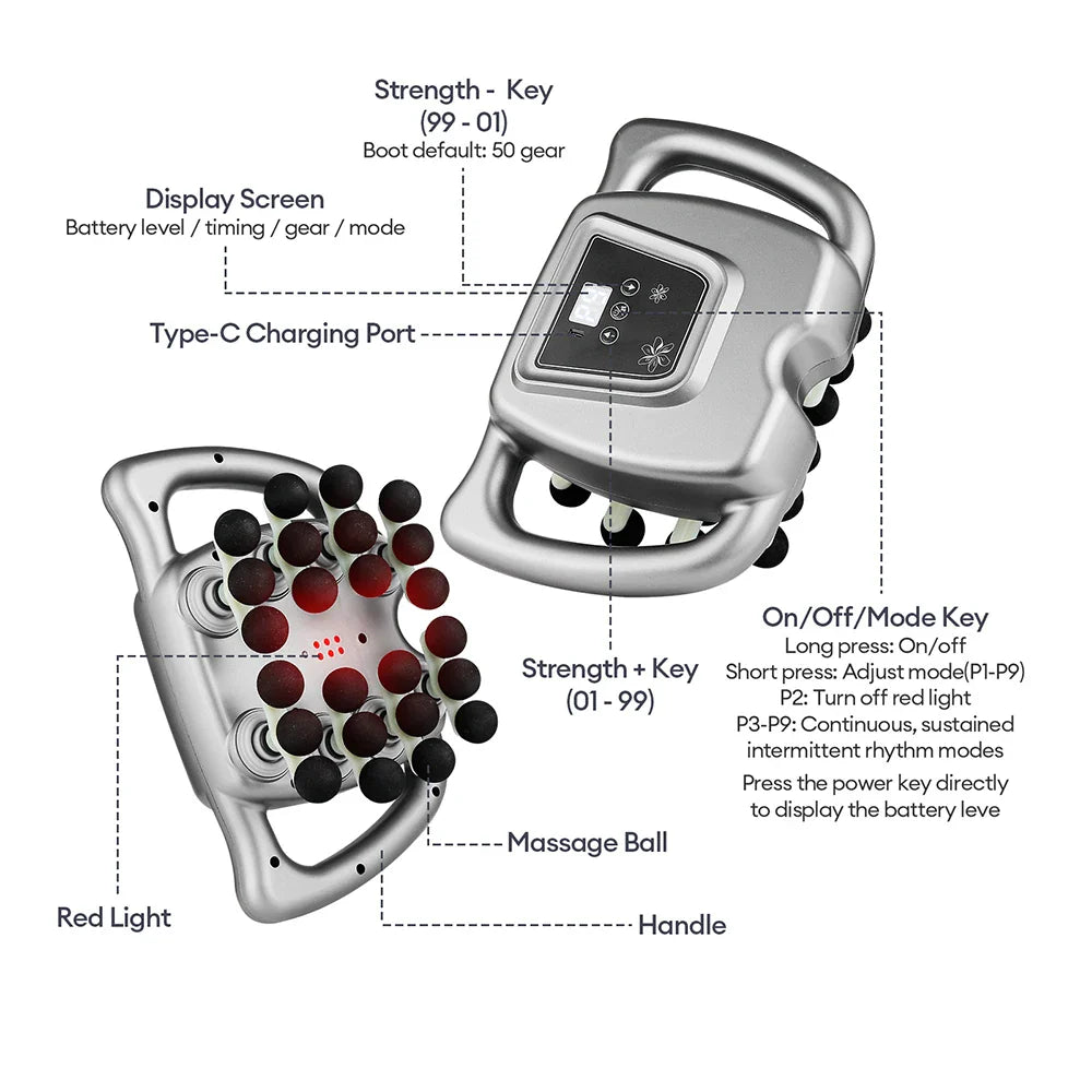 Rechargeable Muscle Massage Gun