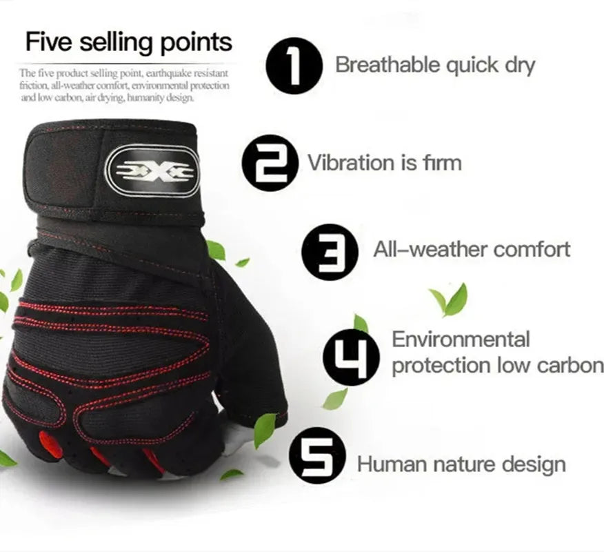 Outdoor Wrist Guard Gloves